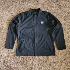 Pebble Beach Nike Hypershield Jacket Black XL Full-Zip Detachable Sleeve